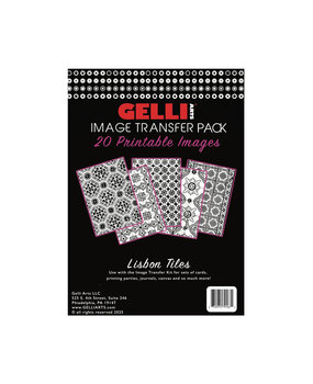 Gelli Arts Image Transfer Pack Lisbon Tiles (GELITL)