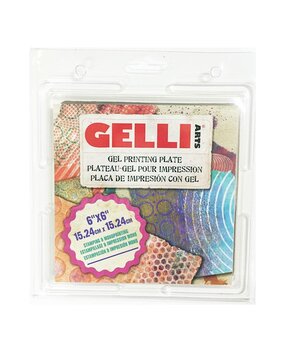 Gelli Arts Gel Plate 6x6 Inch (GEL6X6)
