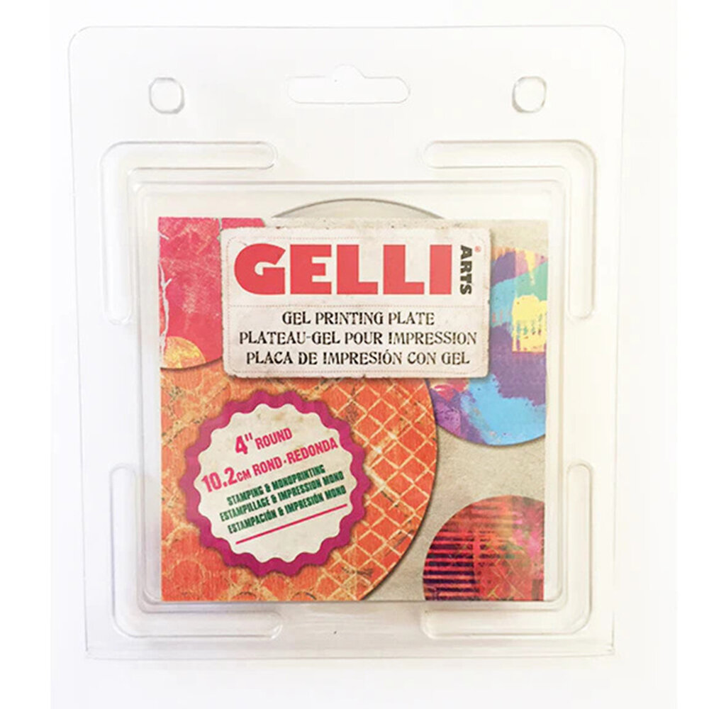 Gelli Arts Gel Plate 4 Inch Round (GEL4R) Gelli Arts Gel Plate 4 Inch Round (GEL4R)