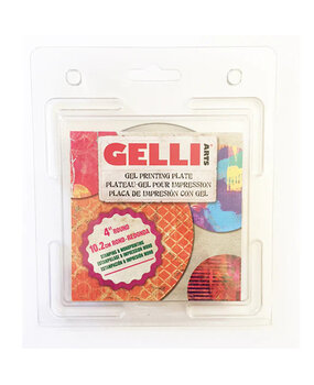 Gelli Arts Gel Plate 4 Inch Round (GEL4R)