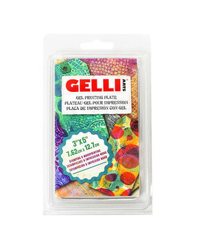 Gelli Arts Gel Plate 3x5 Inch (GEL3X5)