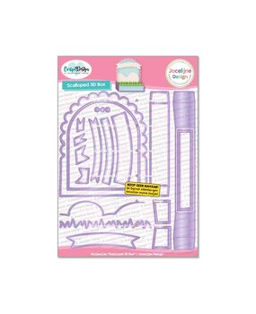 CarlijnDesign Dies Scalloped 3D Box by Jocelijne Design (CDJD-0092)