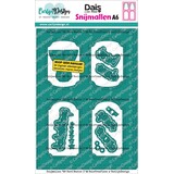 CarlijnDesign Dies A6 Card Basics 1 by DaisCreaPlace (CDSN-0398)