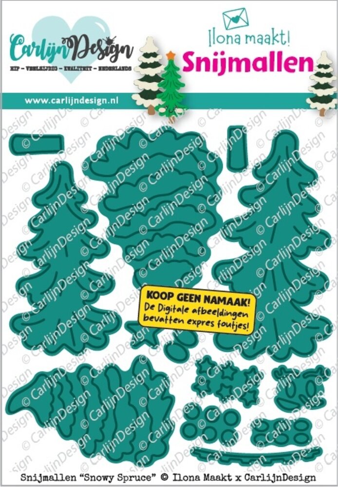 CarlijnDesign Dies Snowy Spruce by Ilona Maakt (CDSN-0401) CarlijnDesign Dies Snowy Spruce by Ilona Maakt (CDSN-0401)