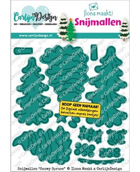 CarlijnDesign Dies Snowy Spruce by Ilona Maakt (CDSN-0401) CarlijnDesign Dies Snowy Spruce by Ilona Maakt (CDSN-0401)