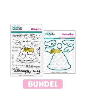 CarlijnDesign Clear Stamps & Dies Oliebollen by CarlijnDesign (CDBD-0003) CarlijnDesign Clear Stamps & Dies Oliebollen by CarlijnDesign (CDBD-0003)