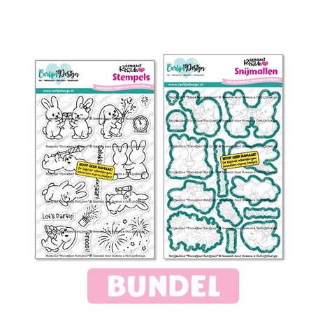 CarlijnDesign Stempels & Snijmallen Nieuwjaar Konijnen by Gemaakt door Rowena (CDBD-0002) CarlijnDesign Stempels & Snijmallen Nieuwjaar Konijnen by Gemaakt door Rowena (CDBD-0002)