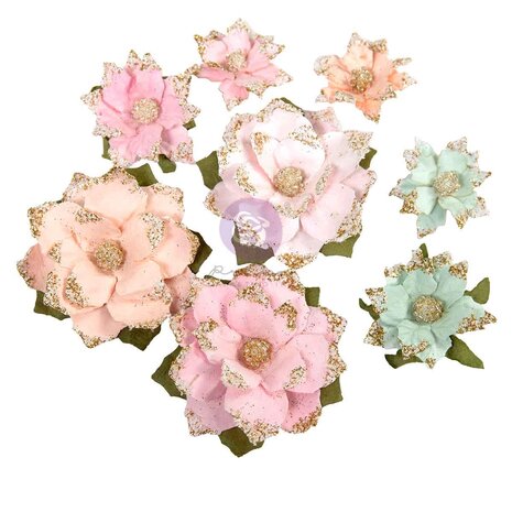 Prima Marketing Christmas Blush Flowers Warm & Cozy (8pcs) by Frank Garcia (686291) Prima Marketing Christmas Blush Flowers Warm & Cozy (8pcs) by Frank Garcia (686291)