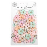 Prima Marketing Christmas Blush Flowers Jolly Memories (2pcs) by Frank Garcia (686307)