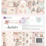 Prima Marketing Christmas Blush 8x8 Inch Paper Pad by Frank Garcia (982560)