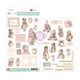 Prima Marketing Christmas Blush Chipboard Stickers by Frank Garcia (982584)
