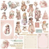 Prima Marketing Christmas Blush Ephemera Cozy Christmas (72pcs) by Frank Garcia (982607)