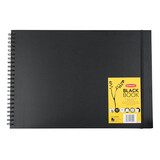 Derwent Black Book A3 Landscape 200 g/m2 (DPA2300381)