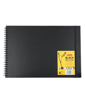 Derwent Black Book A3 Landscape 200 g/m2 (DPA2300381)