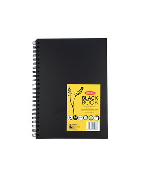 Derwent Black Book A4 Portrait 200 g/m2 (DPA2300379)
