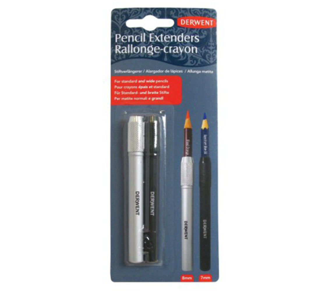 Derwent Pencil Extenders Blister with 2 Extenders (DAC2300124)