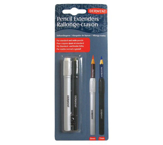 Derwent Pencil Extenders Blister with 2 Extenders (DAC2300124)