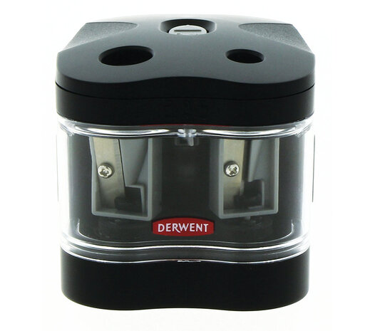 Derwent Battery Operated Twin Hole Sharpener (DAC2302332) Derwent Battery Operated Twin Hole Sharpener (DAC2302332)