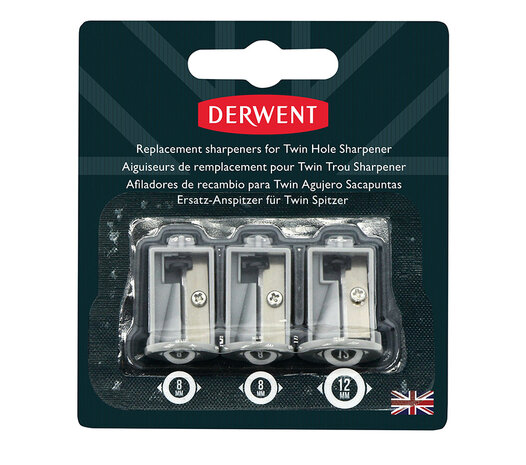 Derwent Replacement Sharpeners for the Battery Operated Twin Hole Sharpener (DAC2302353) Derwent Replacement Sharpeners for the Battery Operated Twin Hole Sharpener (DAC2302353)