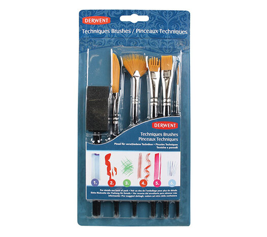 Derwent Technique Brushes (DWB2302003) Derwent Technique Brushes (DWB2302003)