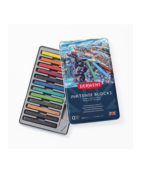 Derwent Inktense Block Tin of 12 Blocks (DIB2300442)