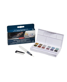 Derwent Metallic Paint Pan Set with 12 Pans (DMP2306246)