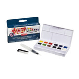 Derwent Watercolour Paint Pan Set with 12 Pans (DWP2306259)