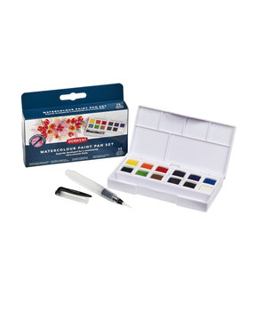 Derwent Watercolour Paint Pan Set with 12 Pans (DWP2306259)