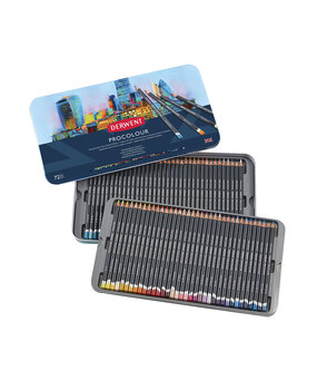 Derwent Procolour Pencil Tin of 72 Pencils (DPR2302508)