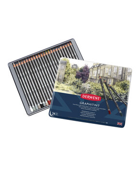 Derwent Graphitint Pencil Tin of 24 Pencils (DGT0700803)