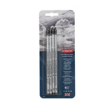 Derwent Graphitone Pencil Water-Soluble Blister with 4 Pencils (DWS34304)