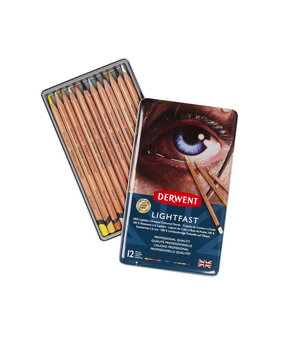 Derwent Lightfast Pencil Tin of 12 Pencils (DLI2302719)