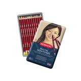 Derwent Pastel Pencil Portrait Tin of 12 Pencils (DPP2300563)