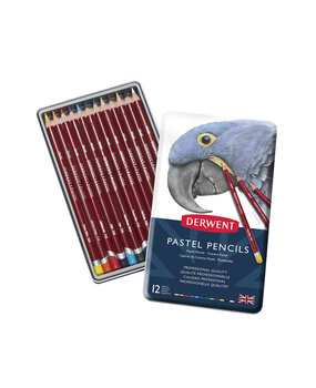 Derwent Pastel Pencil Tin of 12 Pencils (DPP32991)