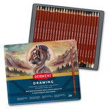 Derwent Drawing Pencil Tin of 24 Pencils (DDP0700672)