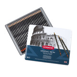 Derwent Graphic Pencil Tin of 24 Pencils (DGP34202)