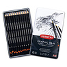 Derwent Graphic Pencil Tin of 12 Soft Pencils (DGP34215) Derwent Graphic Pencil Tin of 12 Soft Pencils (DGP34215)