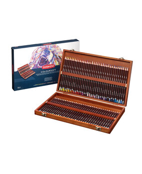 Derwent Coloursoft Pencil Wooden Box with 72 Pencils (DCS0701031)