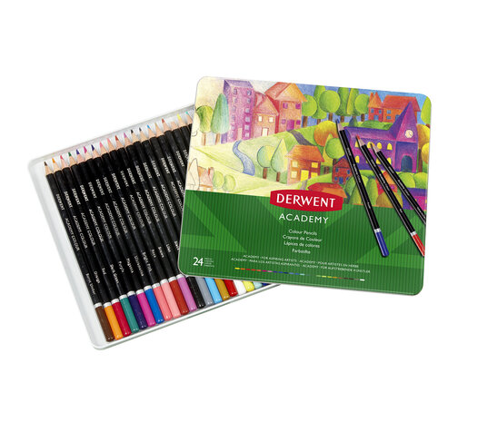Derwent Academy Colour Pencil of 24 Pencils (DAC2301938) Derwent Academy Colour Pencil of 24 Pencils (DAC2301938)