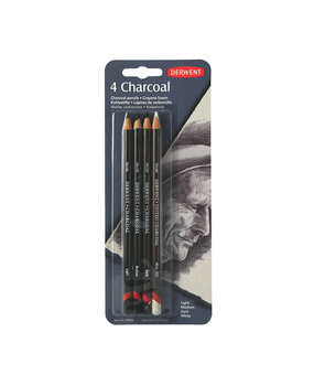 Derwent Charcoal Blister with 4 Pencils (DCH39000)