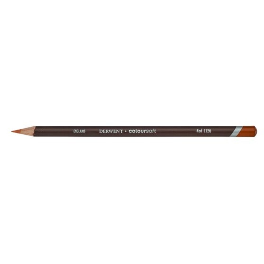 Derwent Coloursoft Pencil 120 Red (DCS0700964) Derwent Coloursoft Pencil 120 Red (DCS0700964)