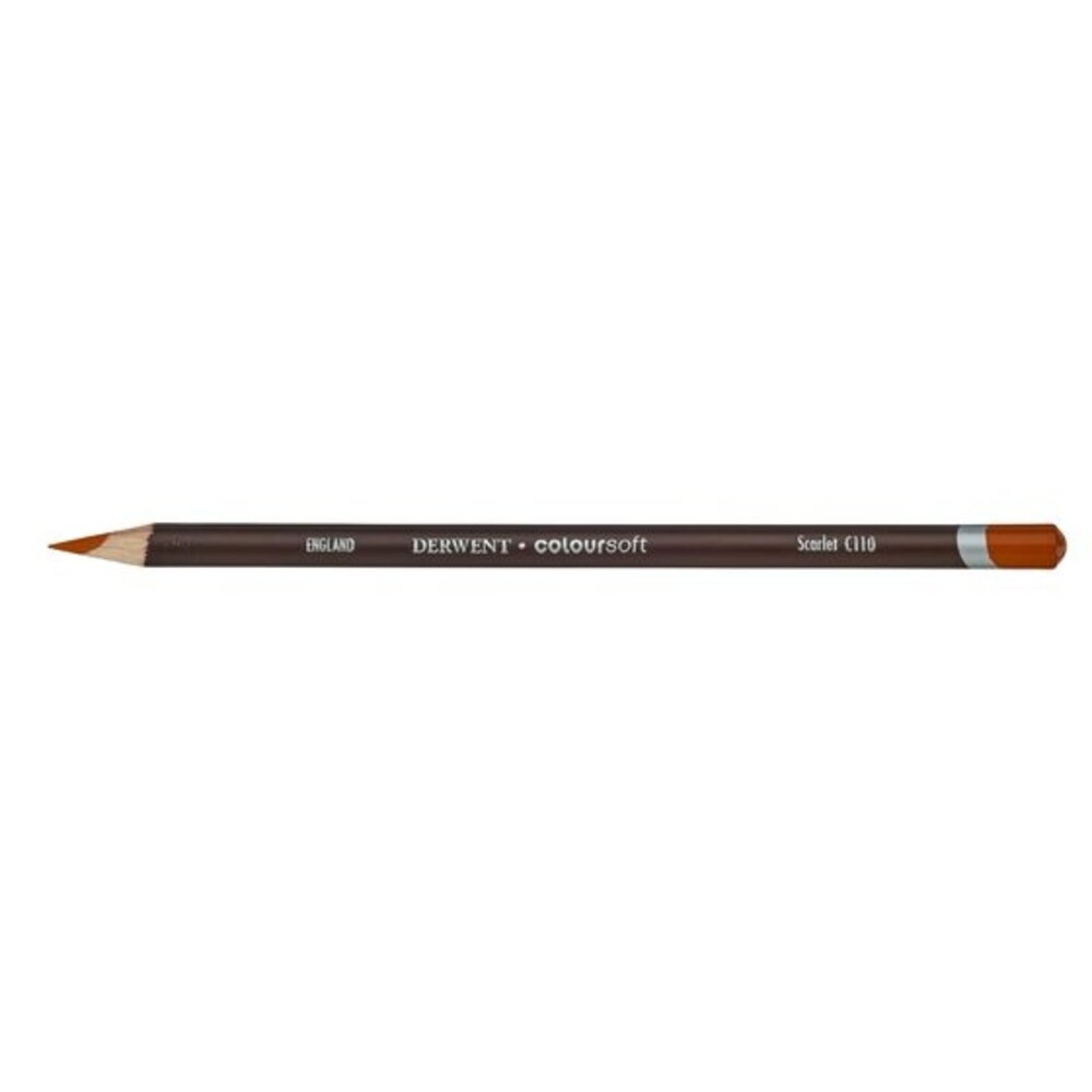 Derwent Coloursoft Pencil 110 Scarlet (DCS0700963)