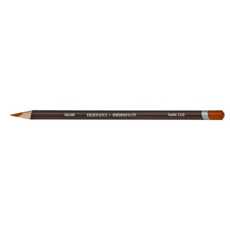 Derwent Coloursoft Pencil 110 Scarlet (DCS0700963)