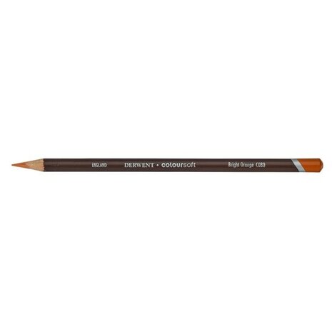Derwent Coloursoft Pencil 080 Bright Orange (DCS0700960) Derwent Coloursoft Pencil 080 Bright Orange (DCS0700960)