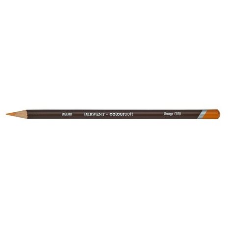 Derwent Coloursoft Pencil 070 Orange (DCS0700959) Derwent Coloursoft Pencil 070 Orange (DCS0700959)