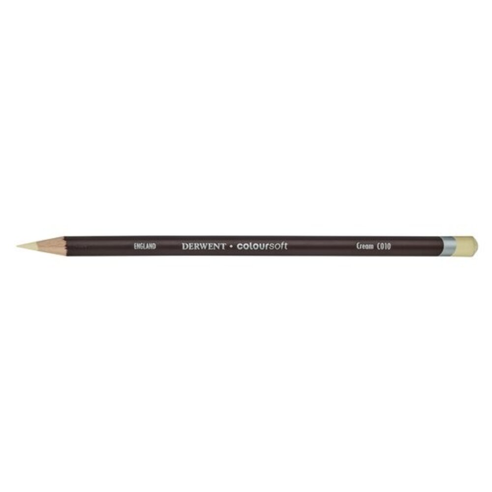 Derwent Coloursoft Pencil 010 Cream (DCS0700953)