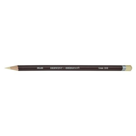 Derwent Coloursoft Pencil 010 Cream (DCS0700953)