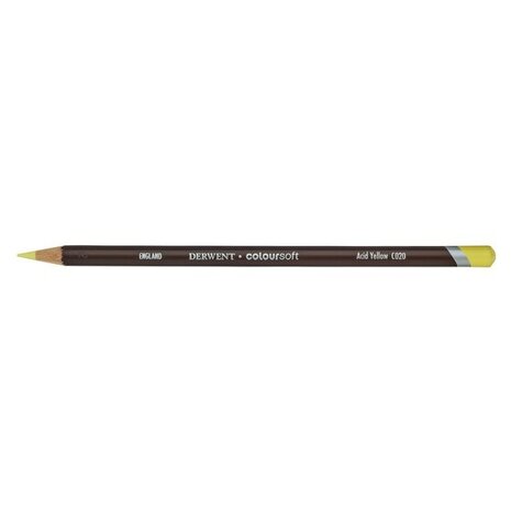 Derwent Coloursoft Pencil 020 Acid Yellow (DCS0700954)