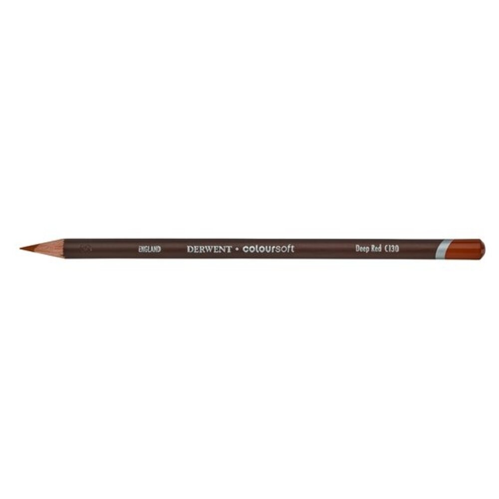 Derwent Coloursoft Pencil 130 Deep Red (DCS0700965) Derwent Coloursoft Pencil 130 Deep Red (DCS0700965)