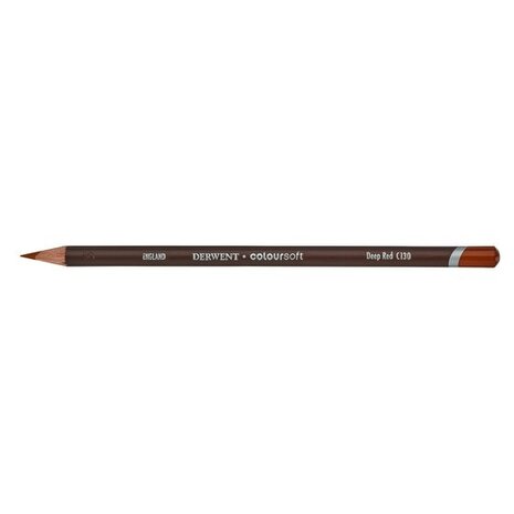 Derwent Coloursoft Pencil 130 Deep Red (DCS0700965) Derwent Coloursoft Pencil 130 Deep Red (DCS0700965)